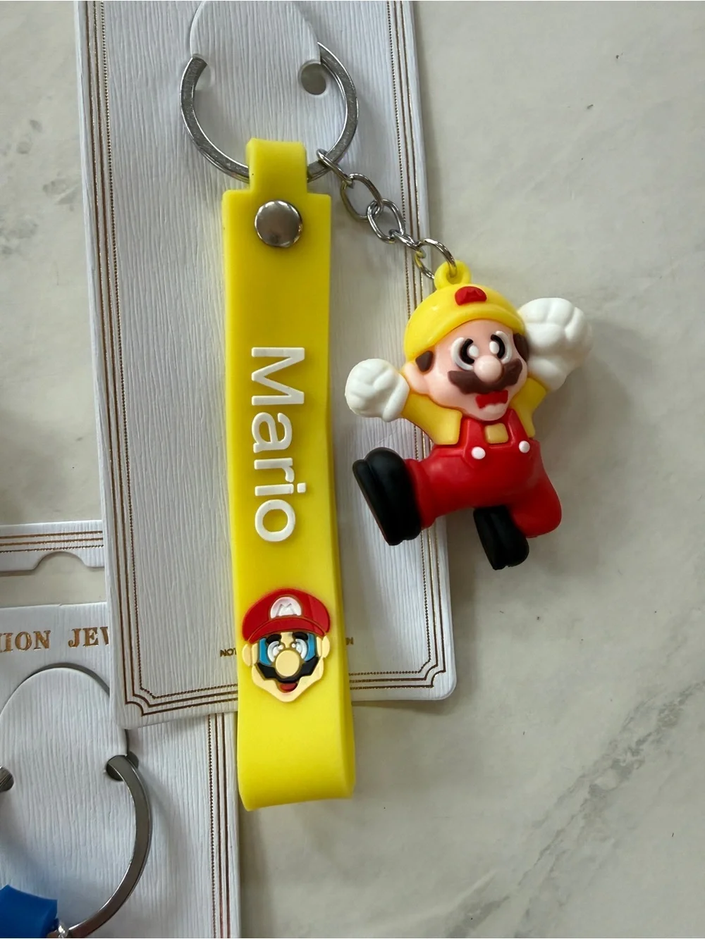 NWT Super Mario Bros 3D Keychain Lot – Set of 4 Collectible Keyrings